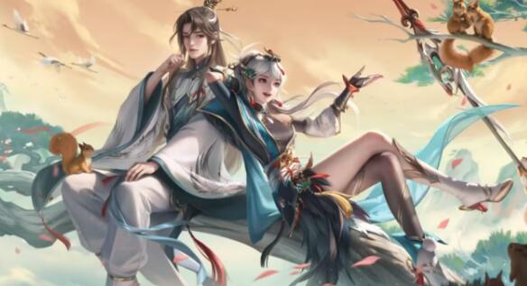 《王者荣耀》云缨鹤归松栖七夕情侣皮肤介绍