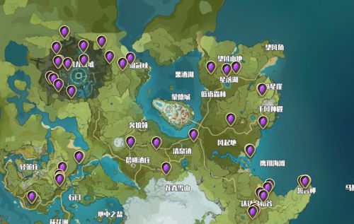 《原神》电气水晶怎么采集？原神电气水晶采集分布图