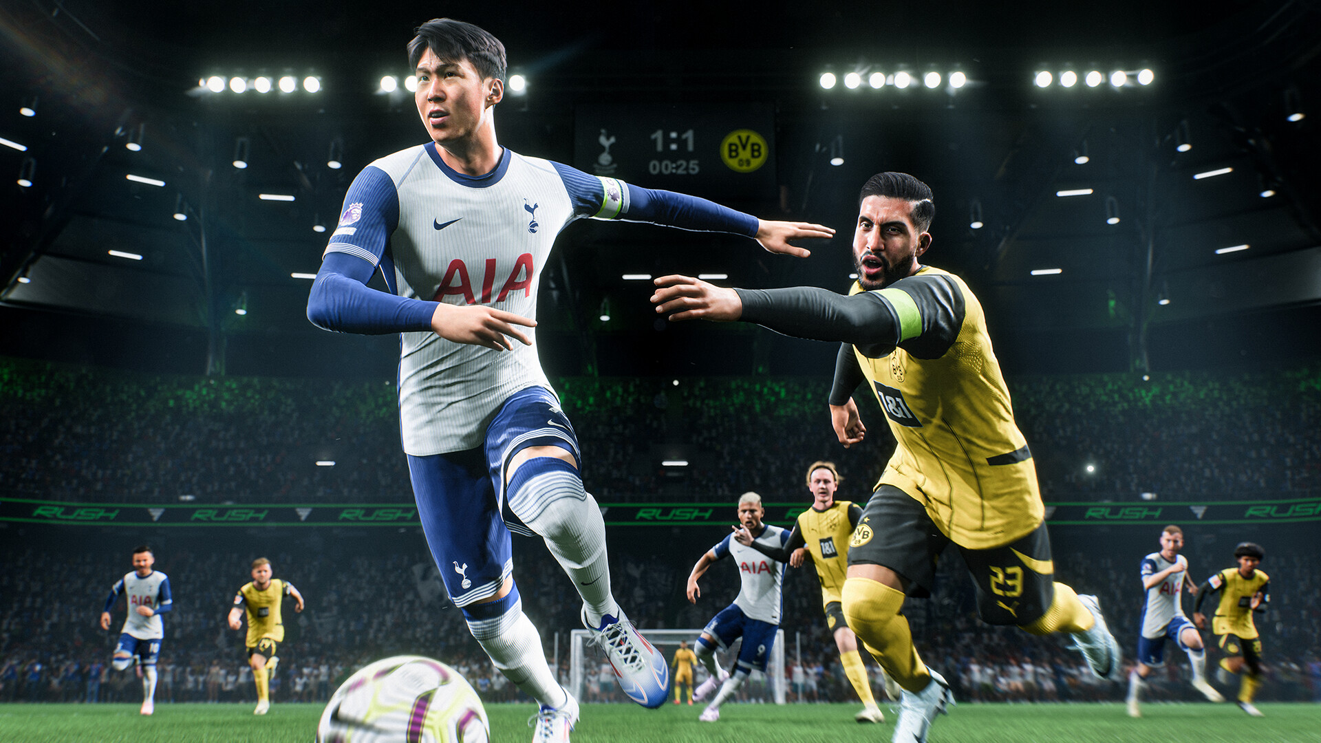 年货足球游戏《EA SPORT FC 25》开启5折优惠，Steam国区售价124元